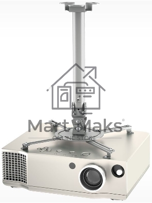 Кронштейн для проектора Holder PR-104-B черный макс.20кг потолочный поворот и наклон