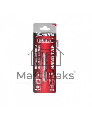 Метчик ручной Matrix М6x1,0 мм, Р6М5