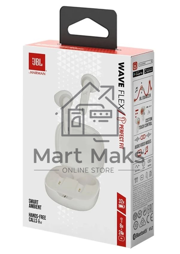 Наушники JBL Wave Flex TWS белый