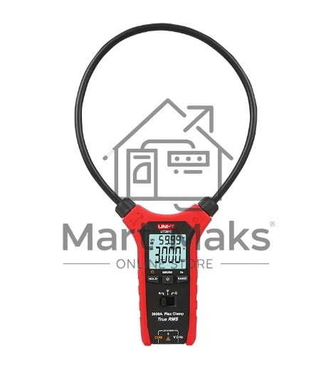 Токоизмерительные клещи UT281E, 600В, 3000А, 60МОм, гибкие зажимы
