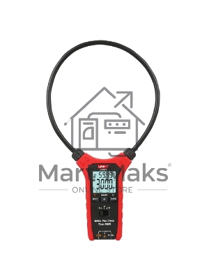 Токоизмерительные клещи UT281E, 600В, 3000А, 60МОм, гибкие зажимы