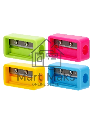 Точилка для карандашей ручная Deli EH556, 1 отверстие, пластик, ассорти