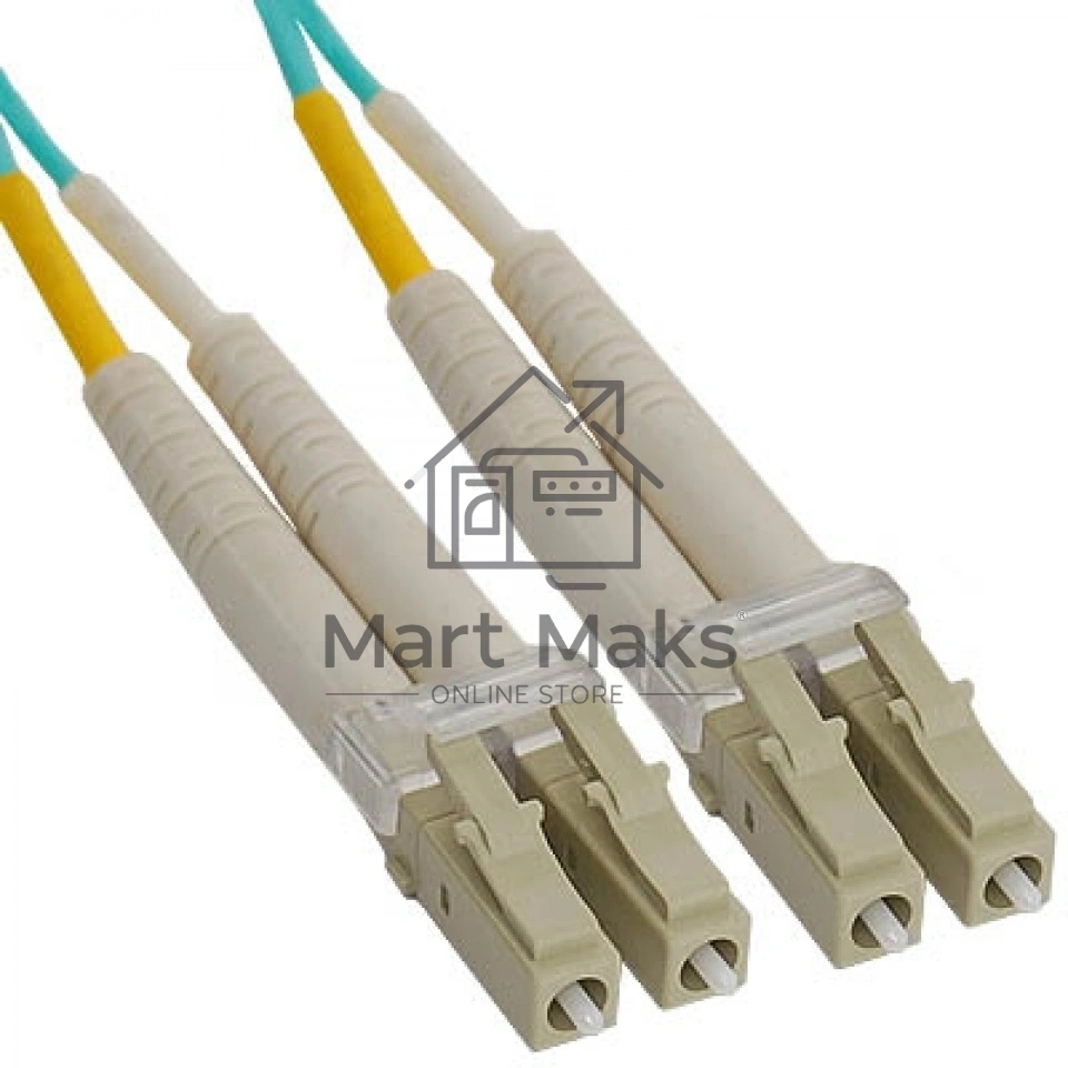Кабель Патч-корд Lanmaster LAN-2LC-2LC/OM3-10 2x50/125 OM3 LC дуплекс-LC дуплекс 10м LSZH голубой
