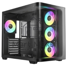 Компьютерный корпус Ocypus Iota C70 BK Curve ARGB Digital (Iota-C70-BKD400CD-GL)