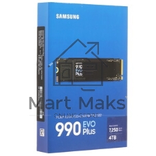 Накопитель SSD Samsung 990 EVO Plus, 4 ТБ, M.2 2280, PCIe 4.0 x4, NVMe 2.0, R/W 7250/6300