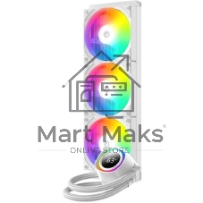 Система жидкостного охлаждения ID-Cooling FX360 TD ARGB Soc-AM5/AM4/1200/1700/1851 черный 4-pin 27.2dB Al+Cu LCD 350W Ret