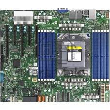 Материнская плата Supermicro H13SSL-NT bundle, SP5, SoC, 12xDDR5 RDIMM, 8xSATA, 2xM.2 PCIe 5.0 x4, 3xPCIe 5.0 x16, 2xPCIe 5.0 x8, 1xVGA, 2x10GbE LAN, 4xUSB 3.0, ATX