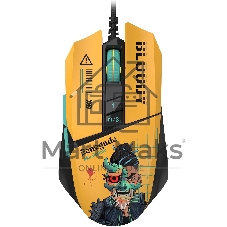 Мышь проводная A4Tech Bloody W63 Max Renegade желтый, 12000 dpi, USB, кнопки - 7
