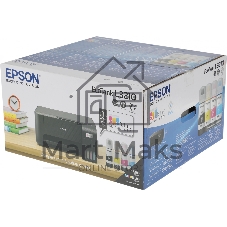 МФУ струйное Epson EcoTank L3210 (C11CJ68506/C11CJ68403/C11CJ68405/C11CJ68501/C11CJ68517), A4, цветной, печ. до 10 стр/мин. (ч/б) до 5 стр/мин. (цвет), 1440 x 5760 dpi (печать) 600x1200dpi (скан.), USB
