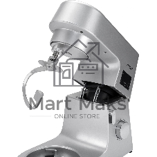 Миксер Vitek VT-PM0550 серебристый, стационарный, 2000 Вт, 6.2 л, 6 скоростей