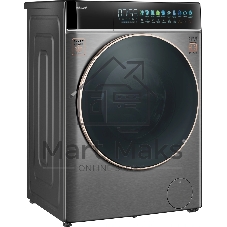 Стиральная машина Weissgauff WM 58411 Direct Drive Inverter Premium Steam Grey серая, загрузка фронтальная 11кг, 1400 об/мин., класс: A+++