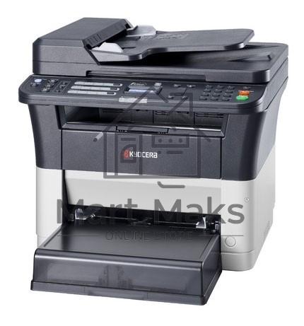 МФУ лазерный Kyocera Ecosys FS-1125MFP (1102M73RU0/1102M73RUV/1102M73RU2/1102M73NX2/1102M73DZ2), A4, ч/б, печ. до 25 стр/мин., скан. до 18 стр/мин. (ч/б) 6 стр/мин. (цвет), 600 x 600 dpi, USB, RJ-45