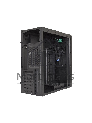 Компьютерный корпус ExeGate XP-333U черный, Miditower ATX, (XP450, Black,120мм), 1*USB+2*USB 3.0, Audio
