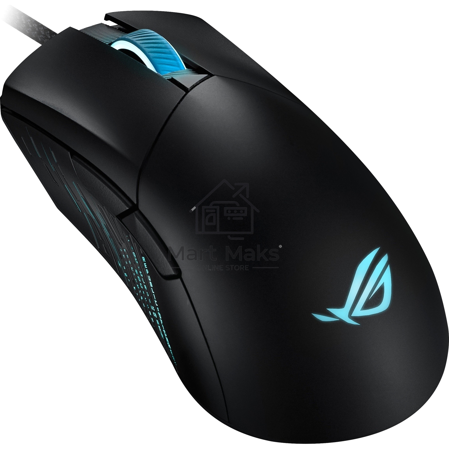 Мышь проводная ASUS ROG Gladius III черный, 19000 dpi, USB, кнопки - 6