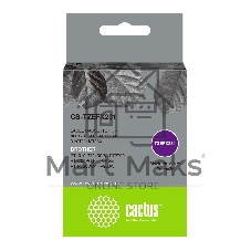 Картридж ленточный Cactus CS-TZEFX231 черный шрифт, белый фон (12 мм, 8 м) для Brother 1010/1280/1280VP/2700VP