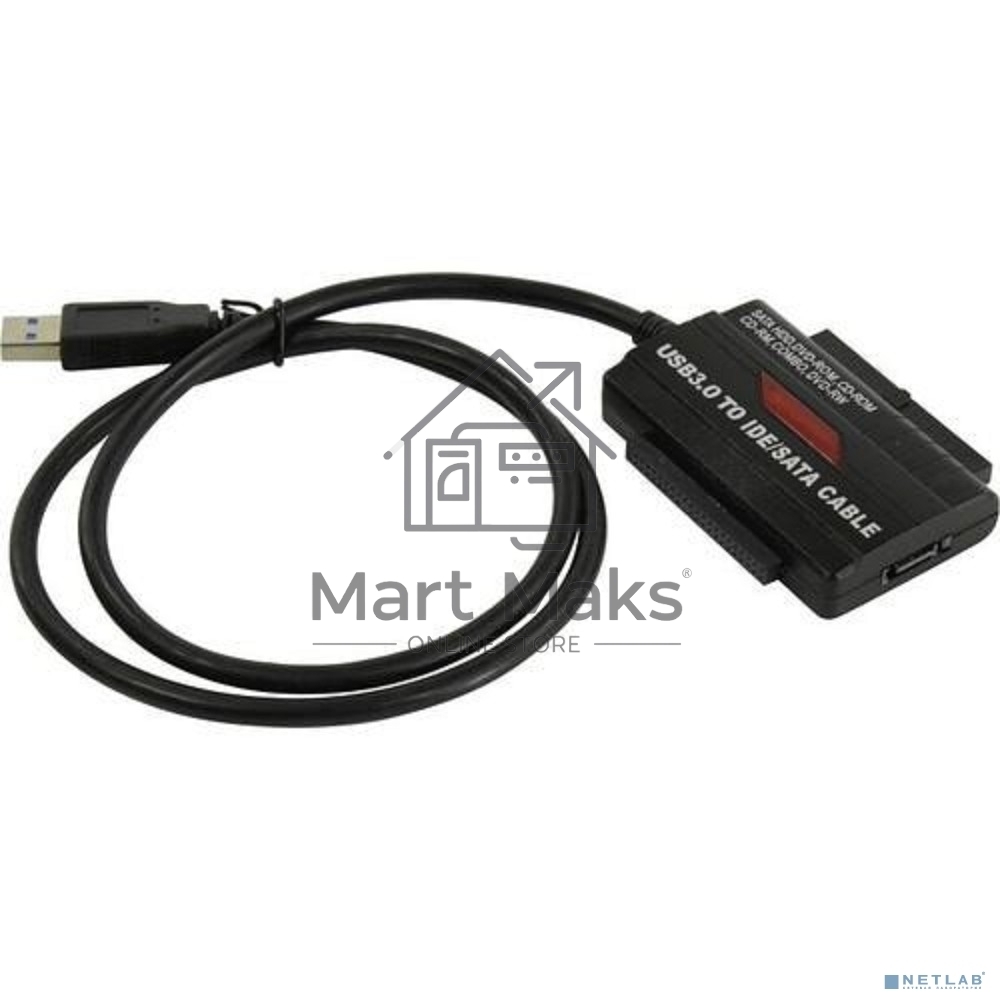 Адаптер KS-is KS-462 SATA/PATA/IDE USB 3.0 с внешним питанием