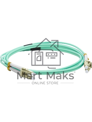 Патч-корд LANMASTER LAN-2LC-2LC/OM3-10 2x50/125 OM3 LC дуплекс-LC дуплекс 10м LSZH голубой