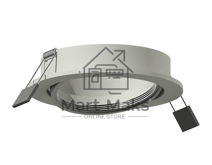 Корпус светильника C7653 SGR серый песок D106*H25mm MR16 GU5.3
