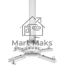 Кронштейн для проектора Cactus CS-PROF021M-WT белый макс.35кг потолочный поворот и наклон