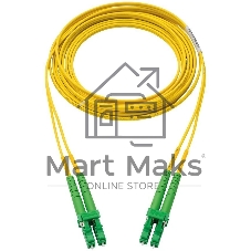 Патч-корд Panduit F923LANSNSNM006 2x9/125 OS1/OS2 SC/APC дуплекс-SC дуплекс 6м LSZH желтый