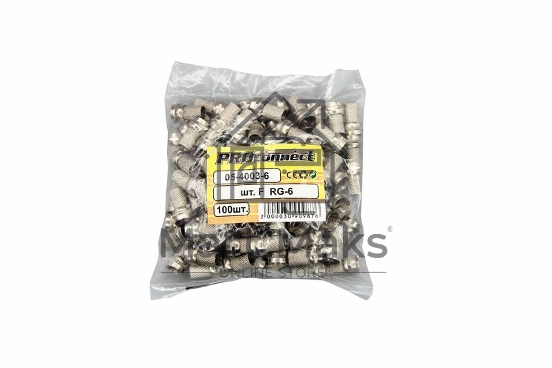 РАЗЪЕМ F-разъем RG-6 05-4003-6 PROconnect