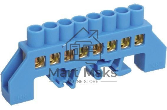 Шина нулевая Iek YNN10-812-8DP-K07 в комб DIN-изол 