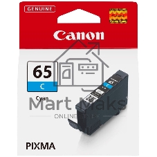 Картридж струйный Canon CLI-65 C голубой 12,6 мл
