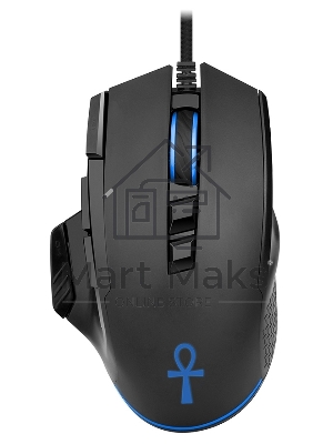 Мышь Oklick/Оклик 727G ANUBIS черный оптическая (5800dpi) USB (9but)
