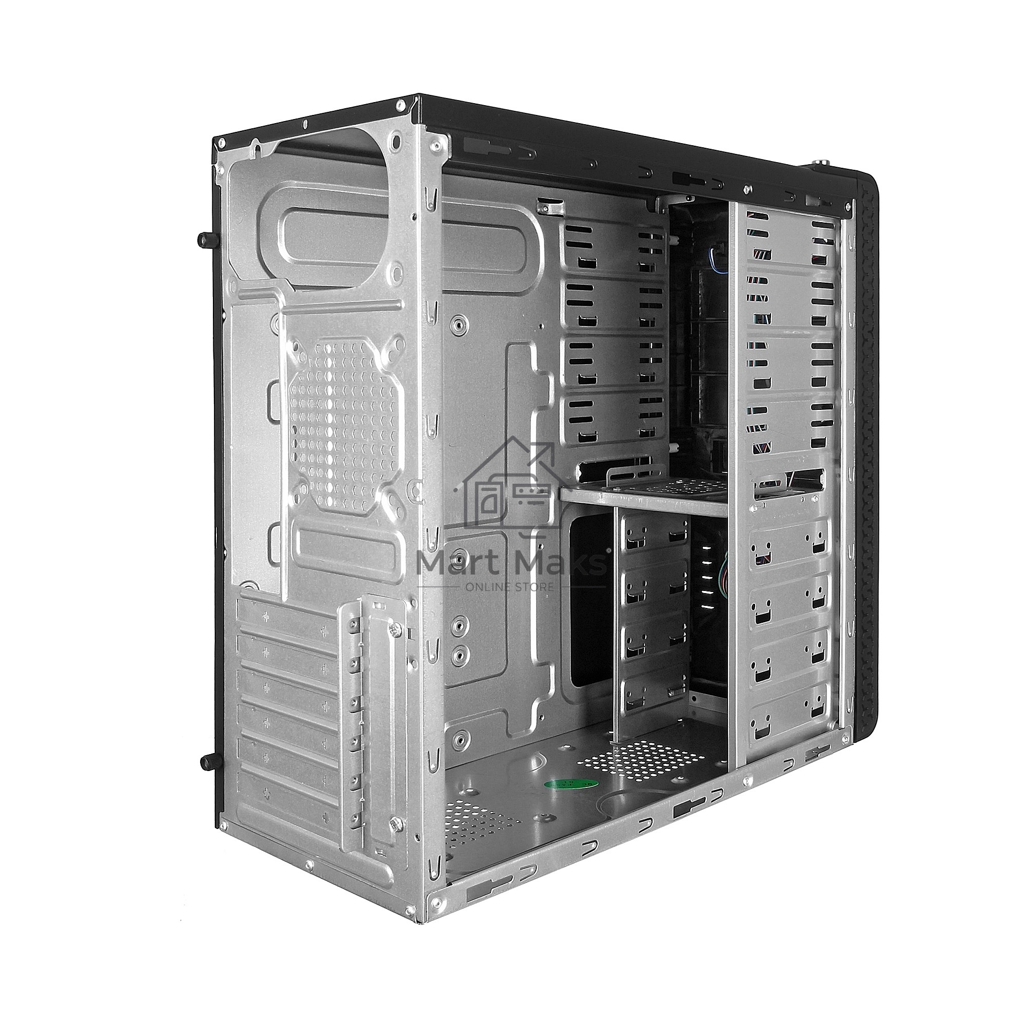 Компьютерный корпус Miditower Exegate UN-604 Black, ATX, <без БП> 2*USB+2*USB3.0, Audio