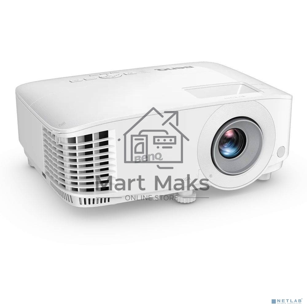 Проектор BENQ MX560 (DLP, XGA 1024x768, 4000Lm, 20000:1, +2xНDMI, 1x10W speaker, 3D Ready, lamp 15000hrs, WHITE, 2.30kg)