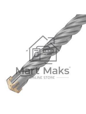 Бур по бетону Matrix, 16 x 600 мм, SDS PLUS c крестовой пластиной