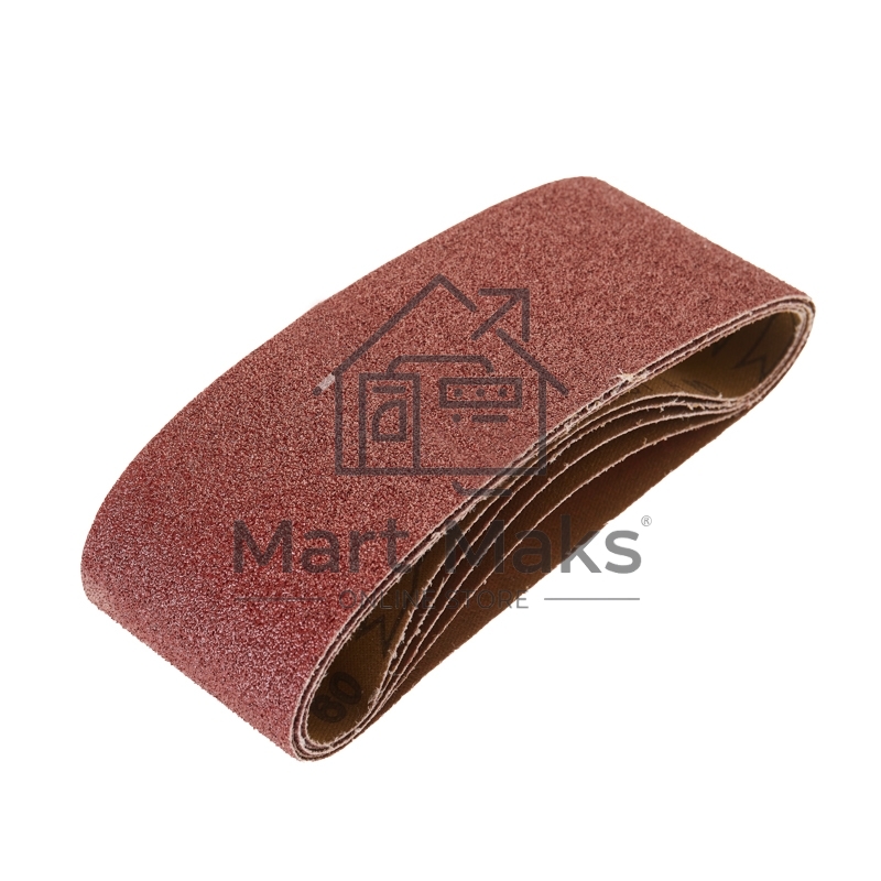 Лента шлифовальная бесконечная Kranz 75х457мм, P60 (5 шт/уп)