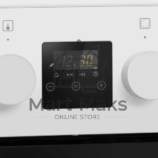Плита электрическая Maunfeld MEC55CW08D белый, конфорок 4 шт, духовка 60 л, 50 см x 85 см x 60 см