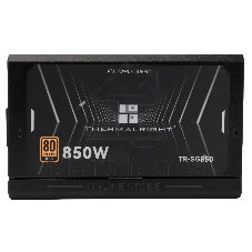 Блок питания Thermalright 850W 80+ Gold (ATX, 3.1, PCIe 5.1, Full modular, 1x24(20+4)pin 600мм, 2xCPU 8(4+4)pin 650мм, 2xPCIe*2 8(6+2)pin 650+150мм, 1x12VHPWR PCIe 5.1 12+4pin 600мм, 2xSATA*4 450+150+150+150мм, 1xMOLEX4pin*3 500+150+150мм, Active, 120x120мм, 150x140x86mm, APFC,)