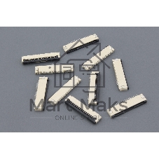 Разъем FPC Flip-Lock 1010-16RLGF 16 pin высота 1мм шаг 1мм 10 шт