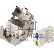 Модуль LANMASTER LAN-TK45S6A/180R информ. KeystoneRJ45 cat.6a