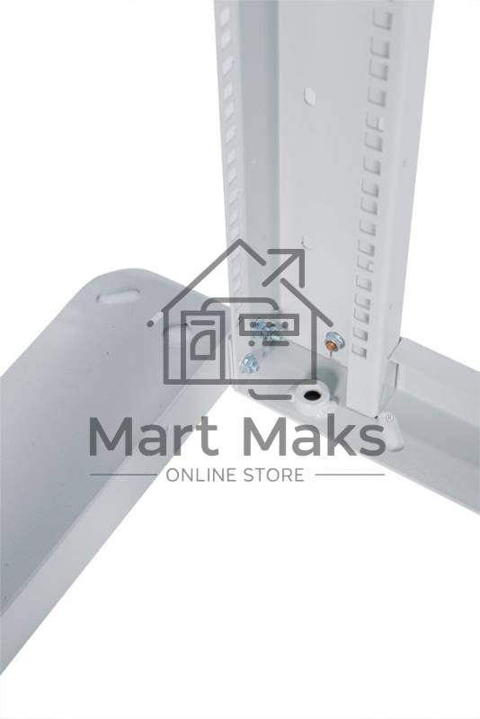 Стойка двухрамная ЦМО СТК-С-42.2.750 42U 560ммX1035мм направл.закл.гайки 400кг серый