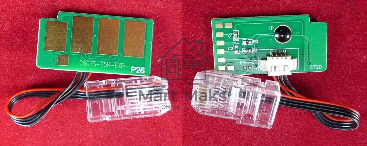 Чип ELP для Samsung CLX-9250/9252/9350/9352 (CLT-C607S) Cyan 15K (Китай)