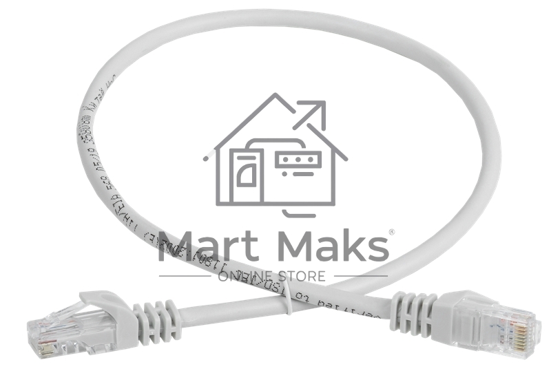 Патч-корд кат.5е UTP 2м сер. GENERICA ITK PC01-C5EU-2M-G