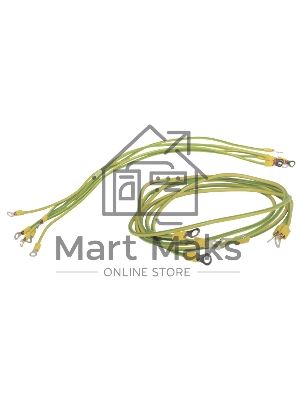 Комплект проводов заземления 50 cм - 6шт; 80 cм - 3шт ITK