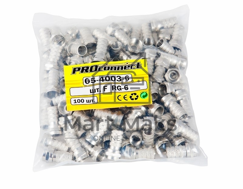 РАЗЪЕМ F-разъем RG-6 05-4003-6 PROconnect