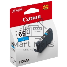 Картридж струйный Canon CLI-65 C голубой 12,6 мл