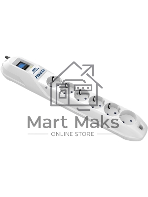 Сетевой фильтр ZIS Pilot - GL 5 евро, 1 росс. 5м