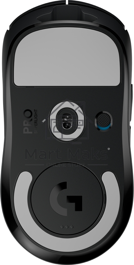 Мышь беспроводная Logitech G PRO X SUPERLIGHT черный, 25600 dpi, радиоканал, USB, кнопки - 5