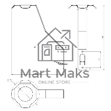 Держатель Rexant для шлемов и экипировки, настенный, черный