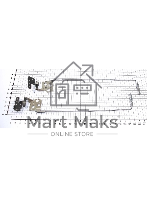 Петли для ноутбука Lenovo Ideapad 110-14IBR 110-14ISK