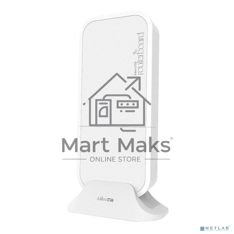 Точка доступа MikroTik RBwAPG-60ad-A wAP 60G AP with Phase array 60 degree 60GHz antenna, 802.11ad wireless, 716MHz CPU, 256MB RAM, lx Gigabit LAN, PO 
