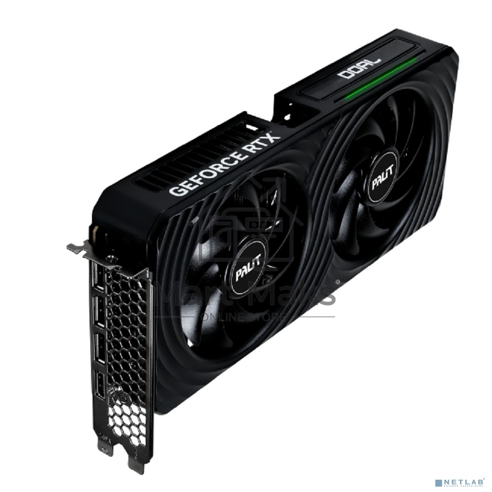 Видеокарта Palit PA-RTX5060Ti DUAL OC 8GB RTX5060TI 8Gb 128bit GDDR7 2407/28000 HDMIx1 DPx3 HDCP Ret