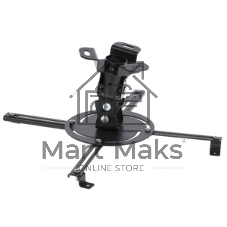 Кронштейн для проектора Holder PR-103-B черный макс.20кг потолочный поворот и наклон