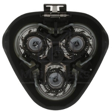 Электробритва Centek CT-2171 (черный) ротор 3D, влажное бритье, 3 плав.головки, 2-ные лезвия, до 50 мин раб